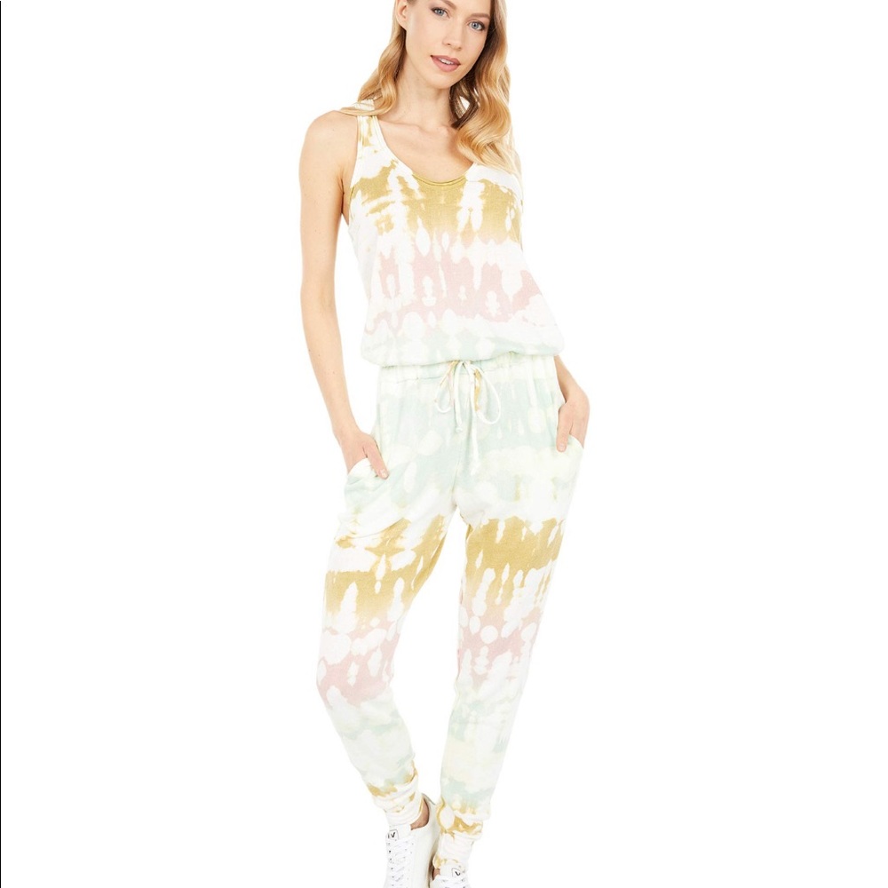 YFB tie dye jumpsuit